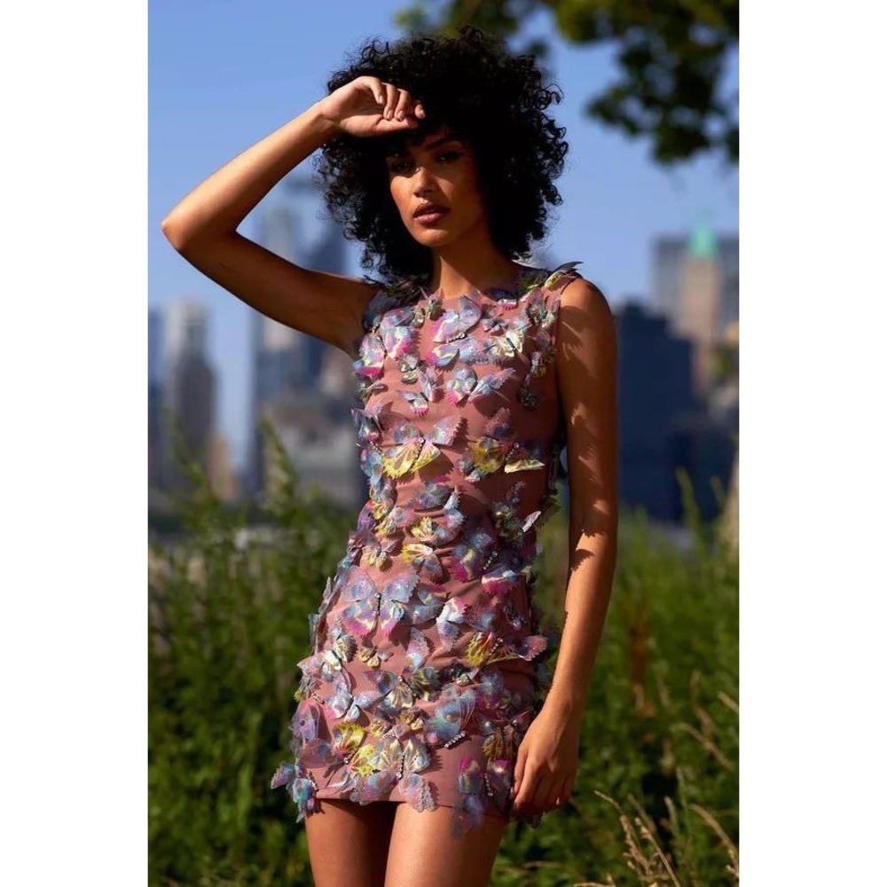 NWT Cynthia Rowley Butterfly Dress